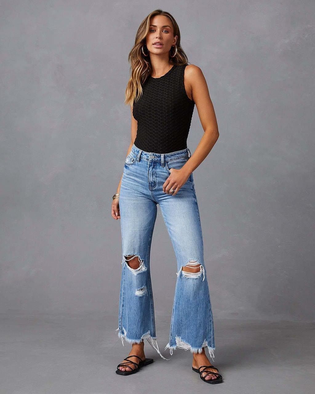 Women Ripped Jeans