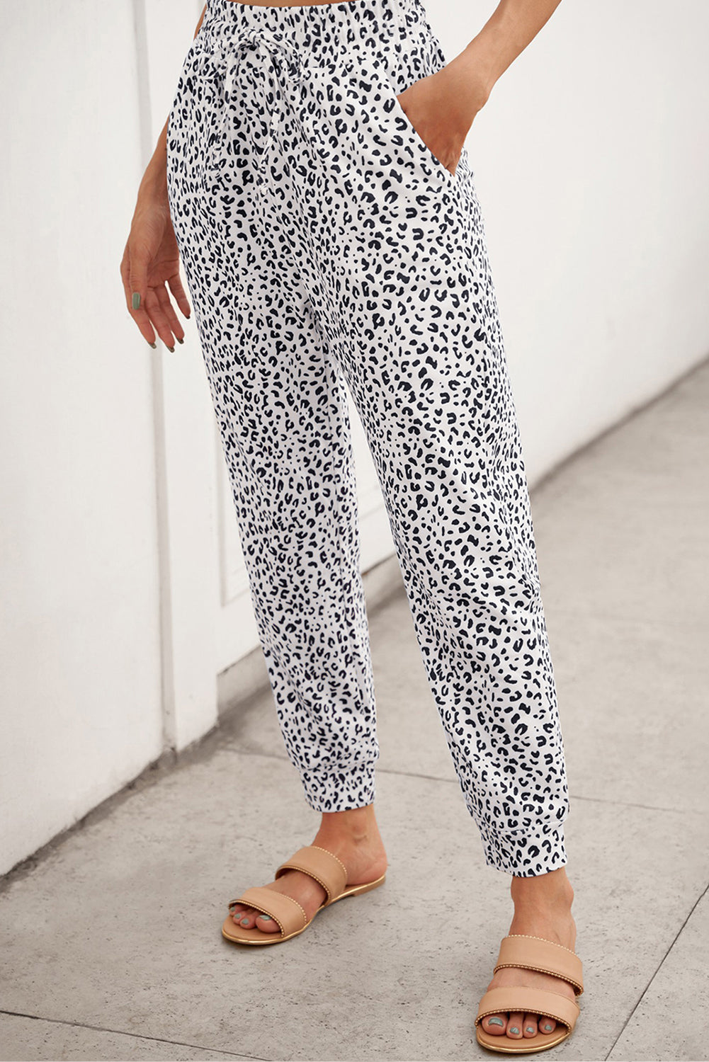 Breezy Leopard Joggers