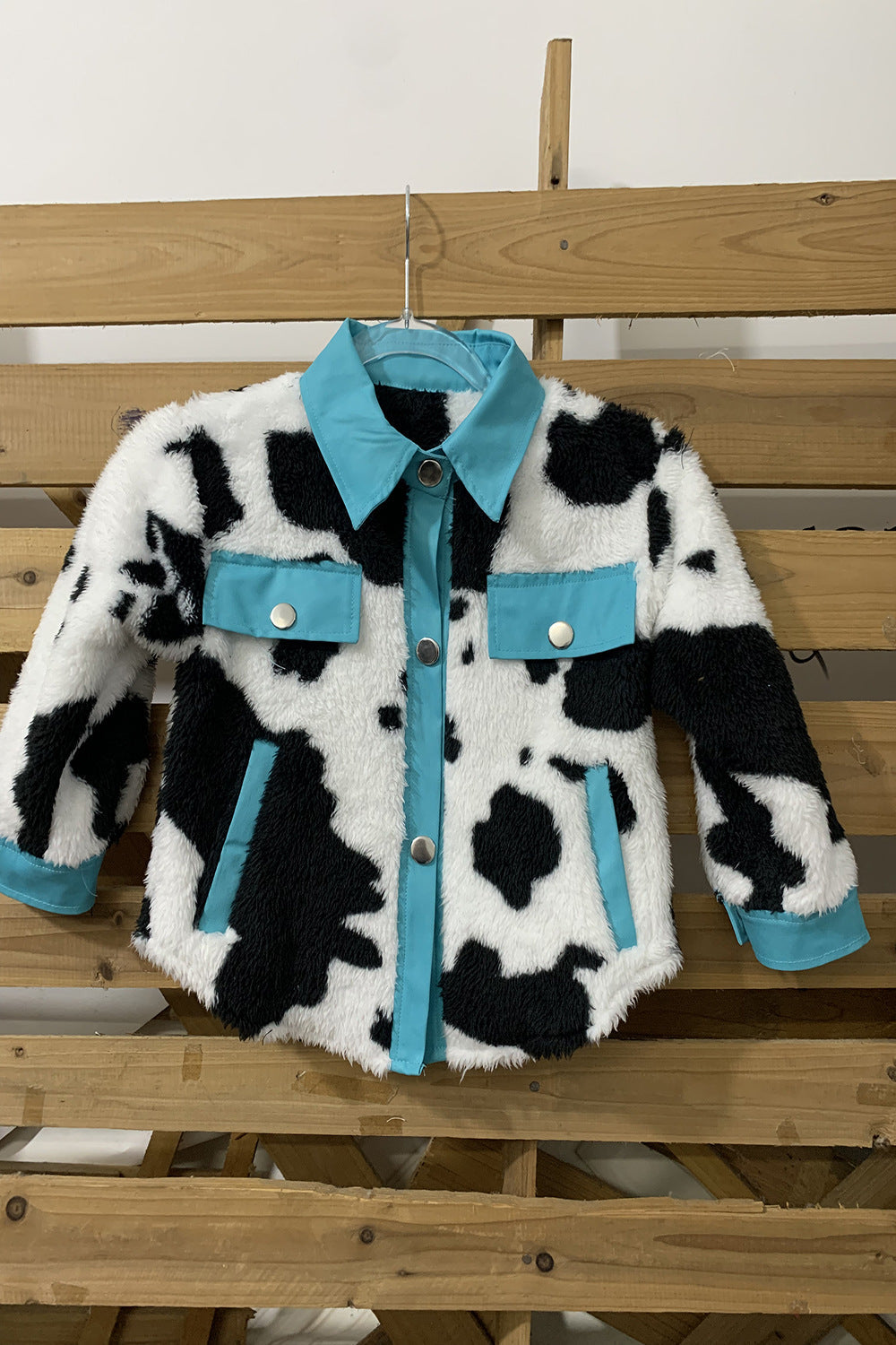 Adult Leopard Print Plush Coat