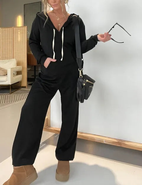 Cozy Terry Jumpsuit