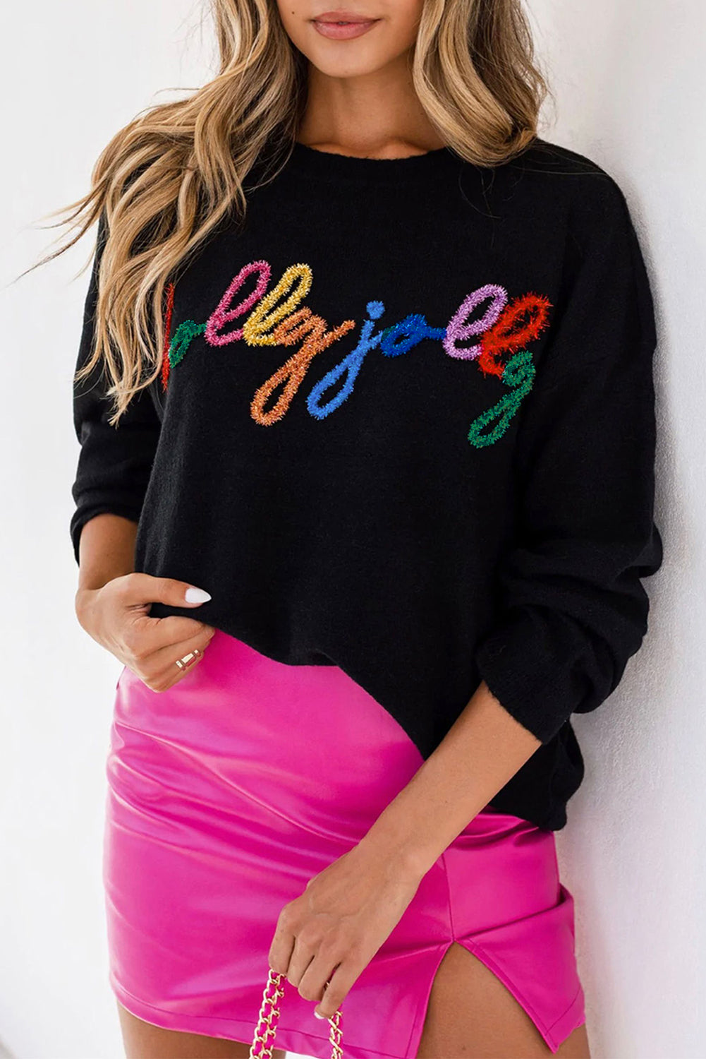 Holly Jolly Round Neck Sweater