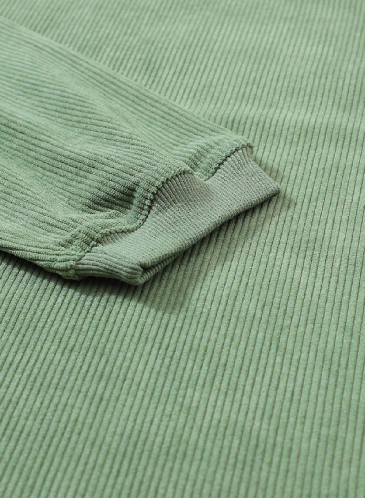 Original Corded Crewneck in Sage Green