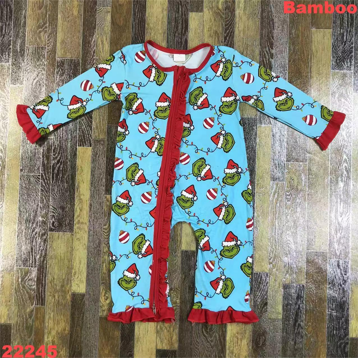 Christmas Bamboo Romper