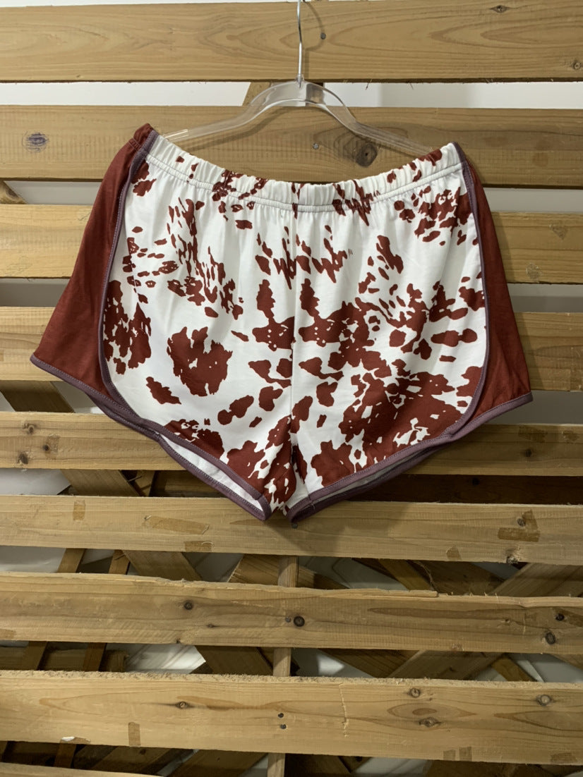 Printed Panel Shorts