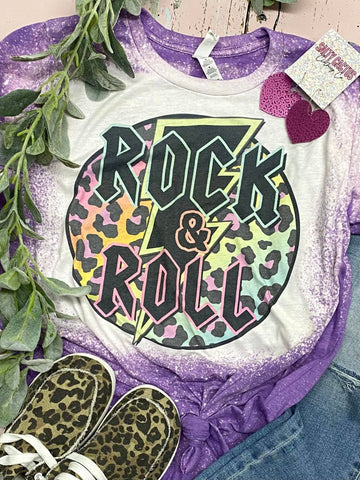 Rock & Roll Neon Purple Bleached