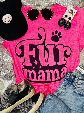 Fur Mama Retro Black Heather Heliconia