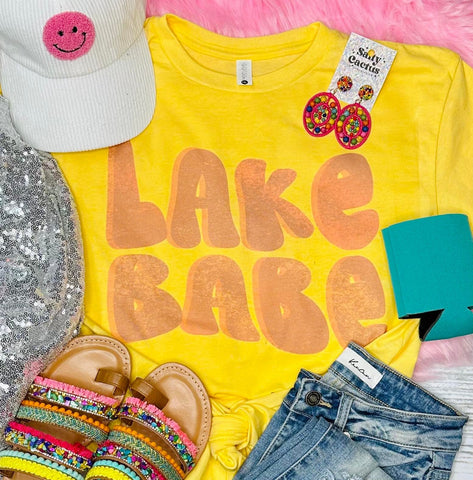 Lake Babe Neon Pink