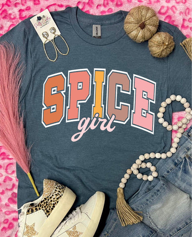 *DTG* Spice Girl Slate Blue Tee