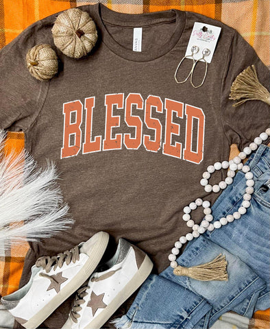 *DTG* Blessed Brown Tee