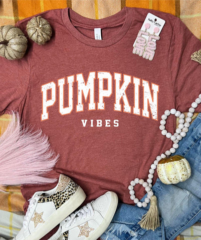 *DTG* Pumpkin Vibes Clay Tee