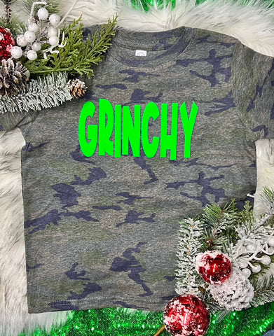 *PUFF* Grinchy Camo Tee