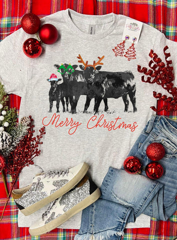 Cows Merry Christmas