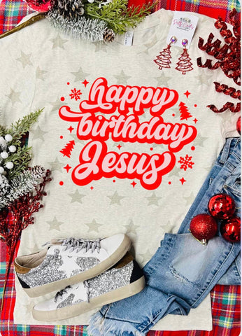 *DTG* Happy Birthday Jesus Retro