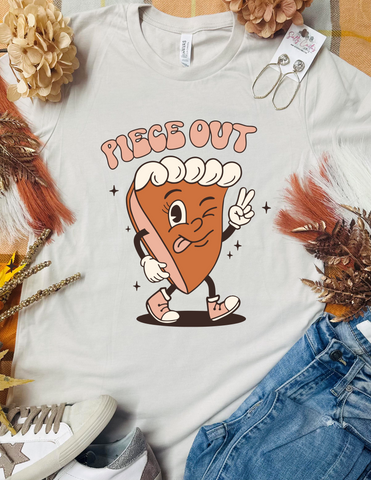 Piece out Pie Stone Tee