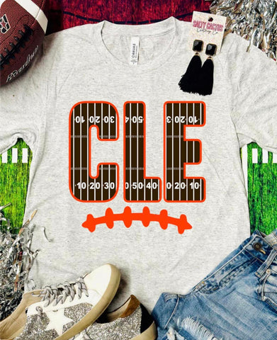 CLE Football Triblend Soft Tee