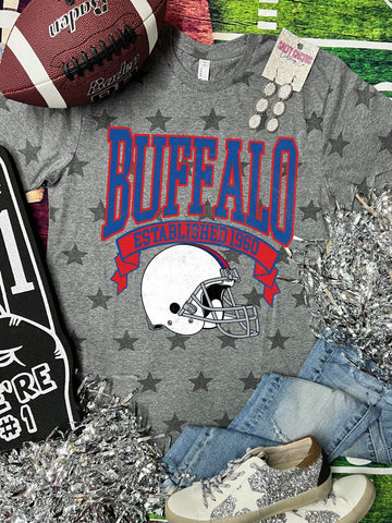 *DTG* Buffalo Est 1960 Grey Star