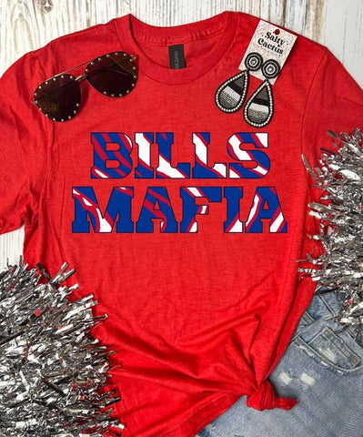 *DTG* Bills Mafia Red Tee