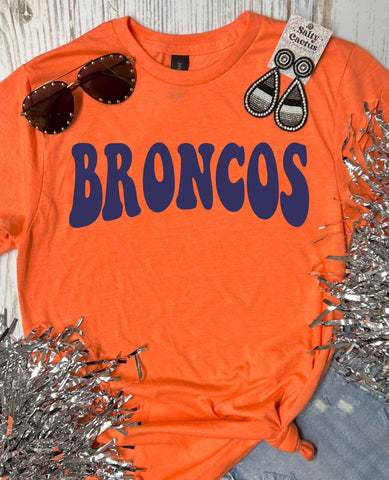 *DTG* Broncos NavyOrange Tee