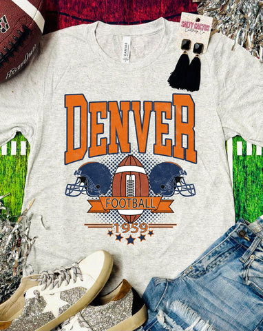 Denver Football Triblend Soft Tee