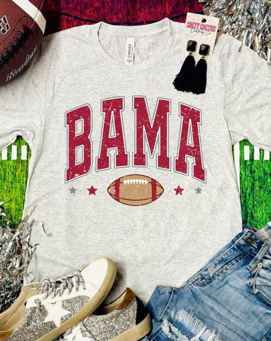 Bama Football Triblend Soft Tee