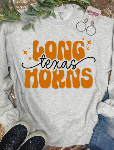 Longhorns Ash Grey Sweatshirt