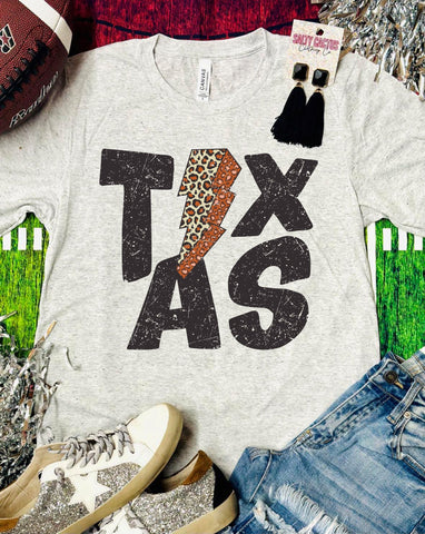 Texas Bolt Triblend Bella Tee