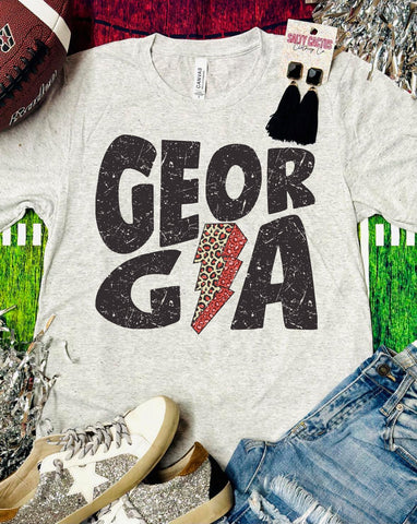 Georgia Bolt Triblend Bella Tee