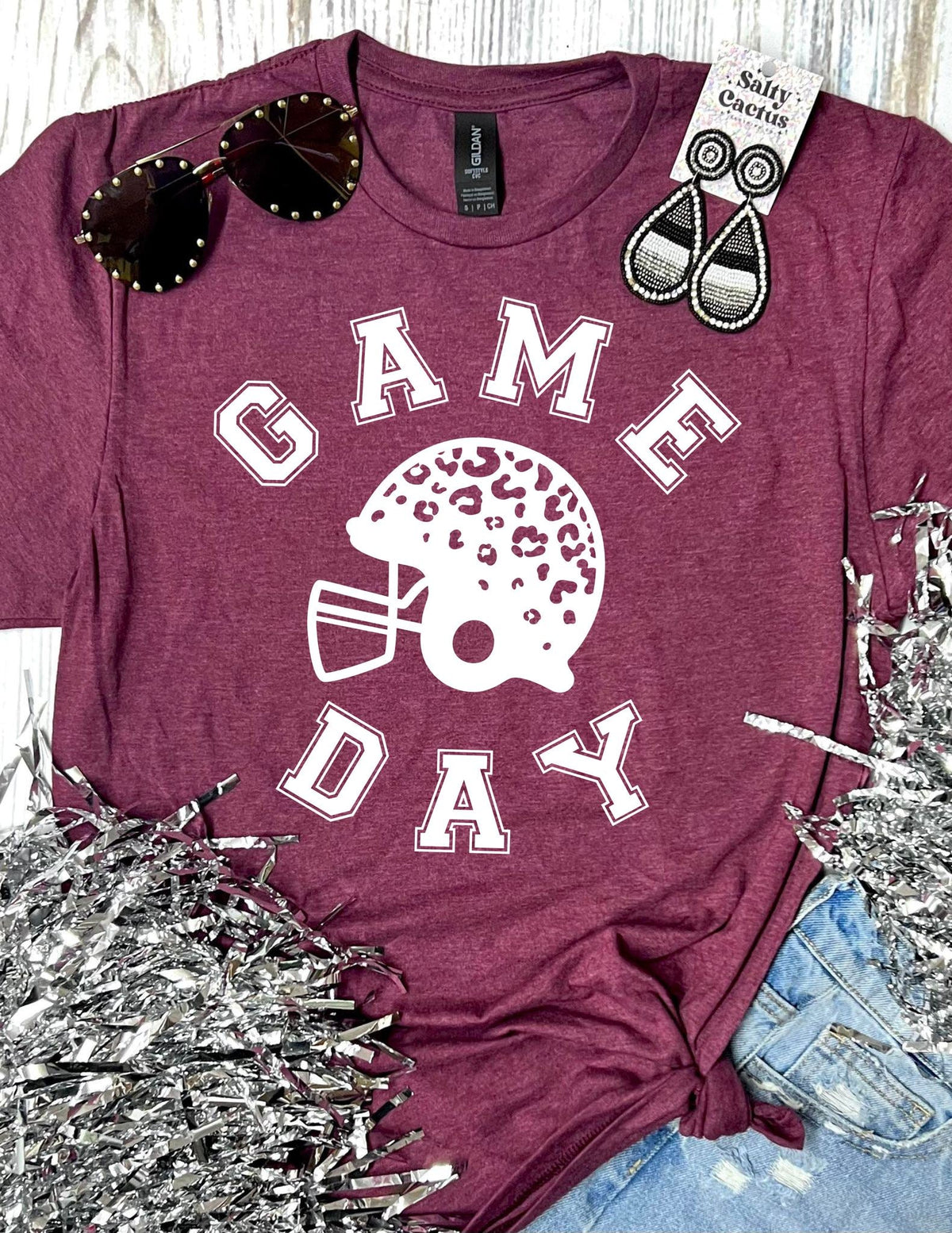 *SP* Game Day Leopard Helmet