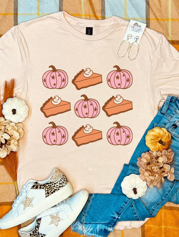 Pumpkin Pumpkin Pie Peach Tee