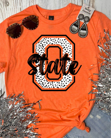 *DTG* O State Orange Tee