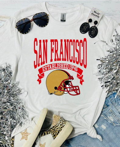 San Fran Est 1946 White Tee