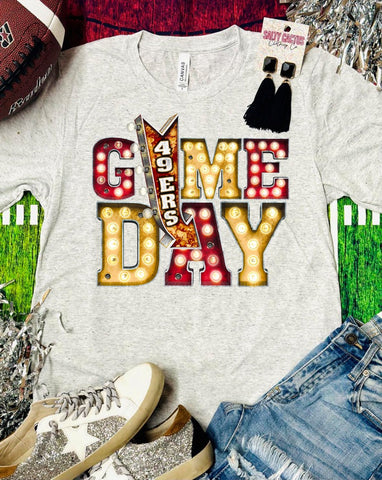 Game Day 49ers Ash Triblend Tee