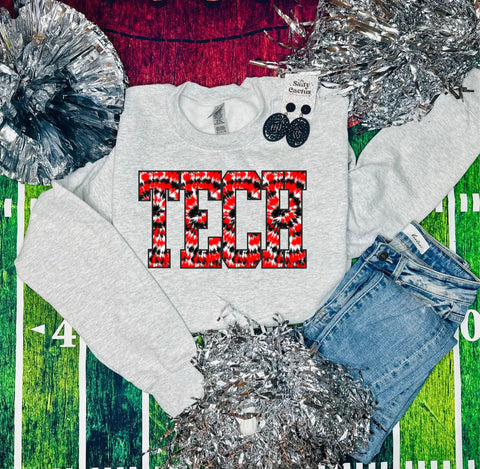 Tech Tye Dye Ash Grey Sweatshirt