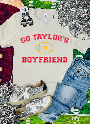 Go Taylor's Boyfriend Tan Tee