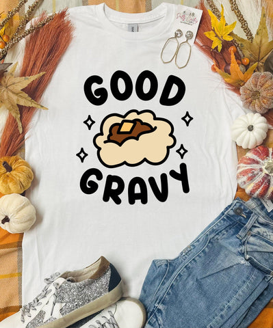 Good Gravy White Tee