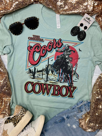 *RTS* 5-7 BUS DAYS The Original Coors Cowboy Blue Tee