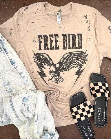 Free Bird Dyed Tee