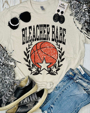 Bleacher Babe Tan Tee