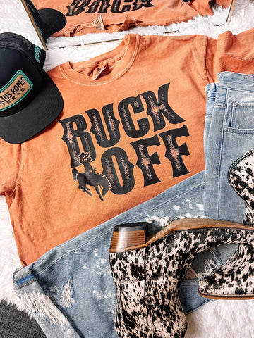 Buck Off Western Graphic Tee (Comfort Colors)