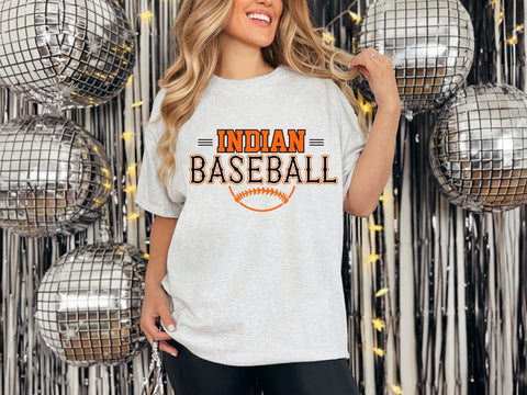 Custom Mascot Baseball/Softball Ash Tee