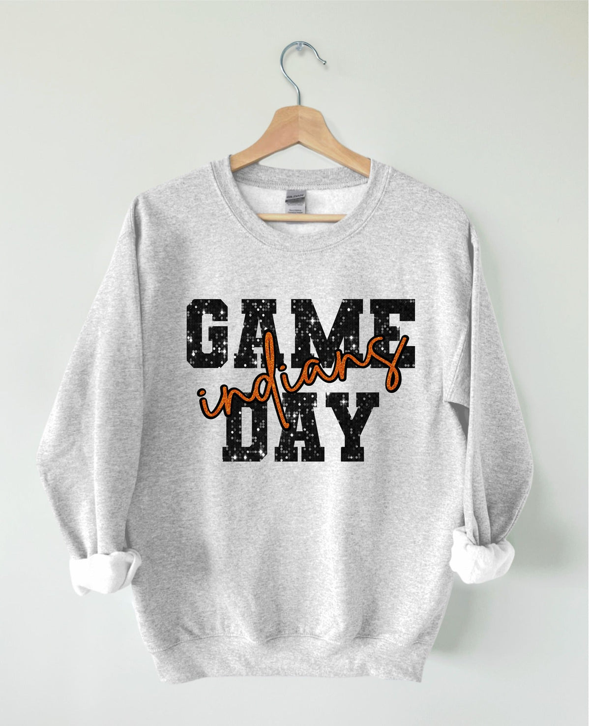 Glitter Mascot Ash Grey Sweatshirt