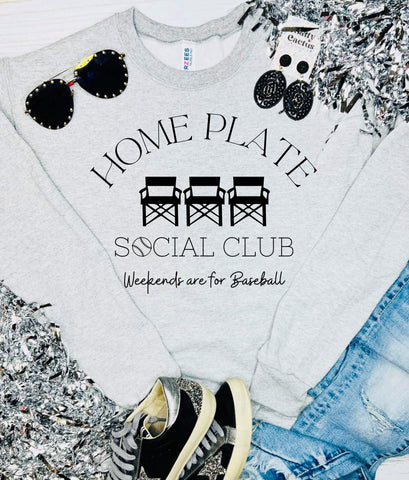 Home Plate Social Club Baseball