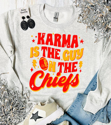 Karma is the Guy on the Chiefs Ash Grey