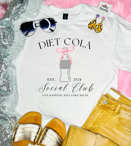 Diet Cola Social Club White