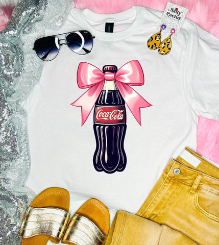 Coke Preppy White Tee