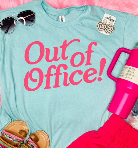 Out of Office Heather Purist Blue Tultex