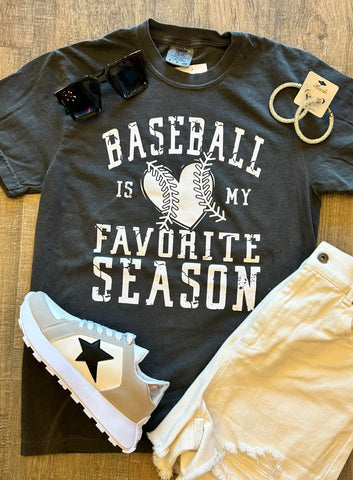 *SP* Baseball is My Favorite Season Pepper Comfort Color