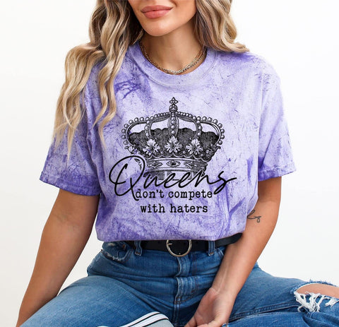 Queens Don't Compete Graphic Tee