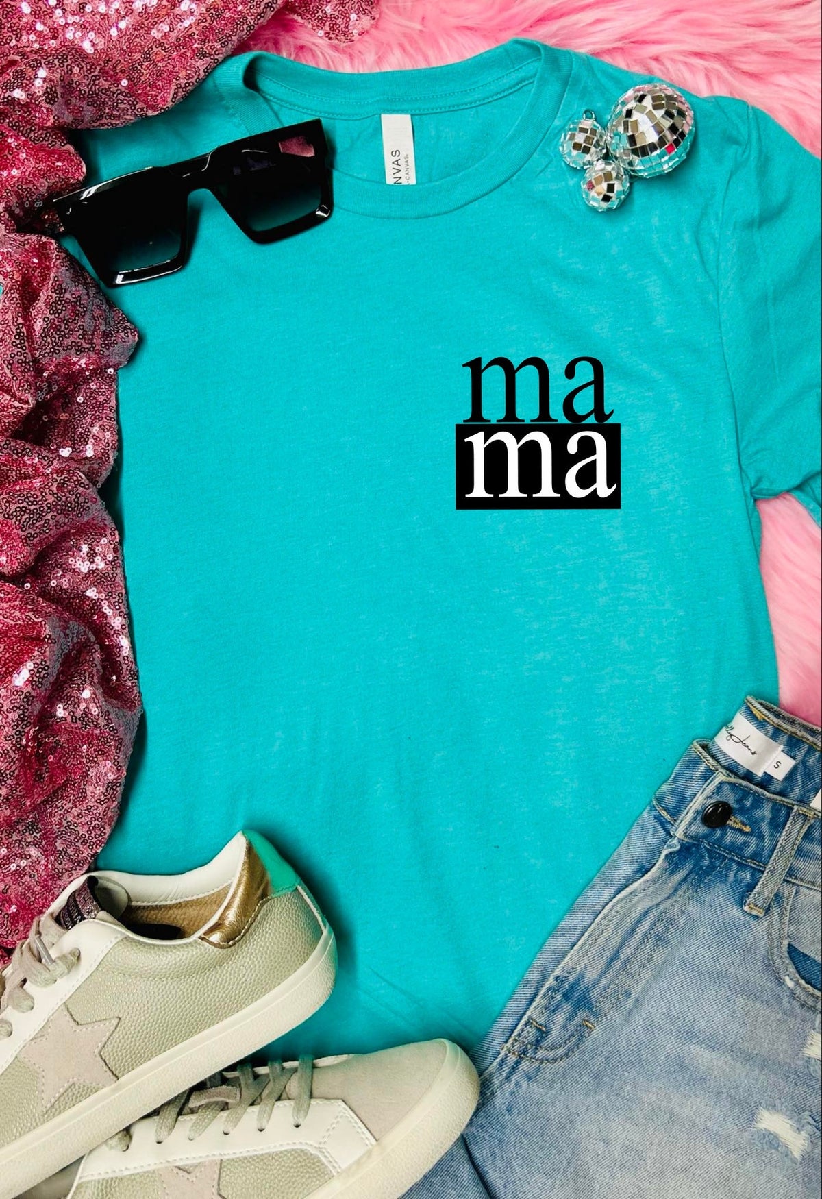 *DTF* Mama Block Bella Tee