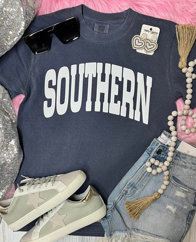 *PUFF* SOUTHERN Denim Comfort Color